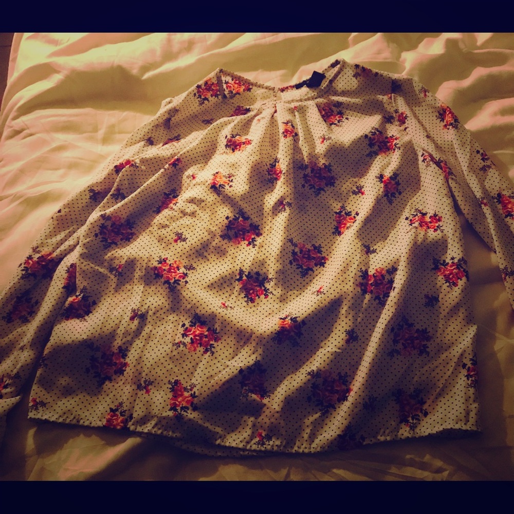 Forever 21 blouse floral